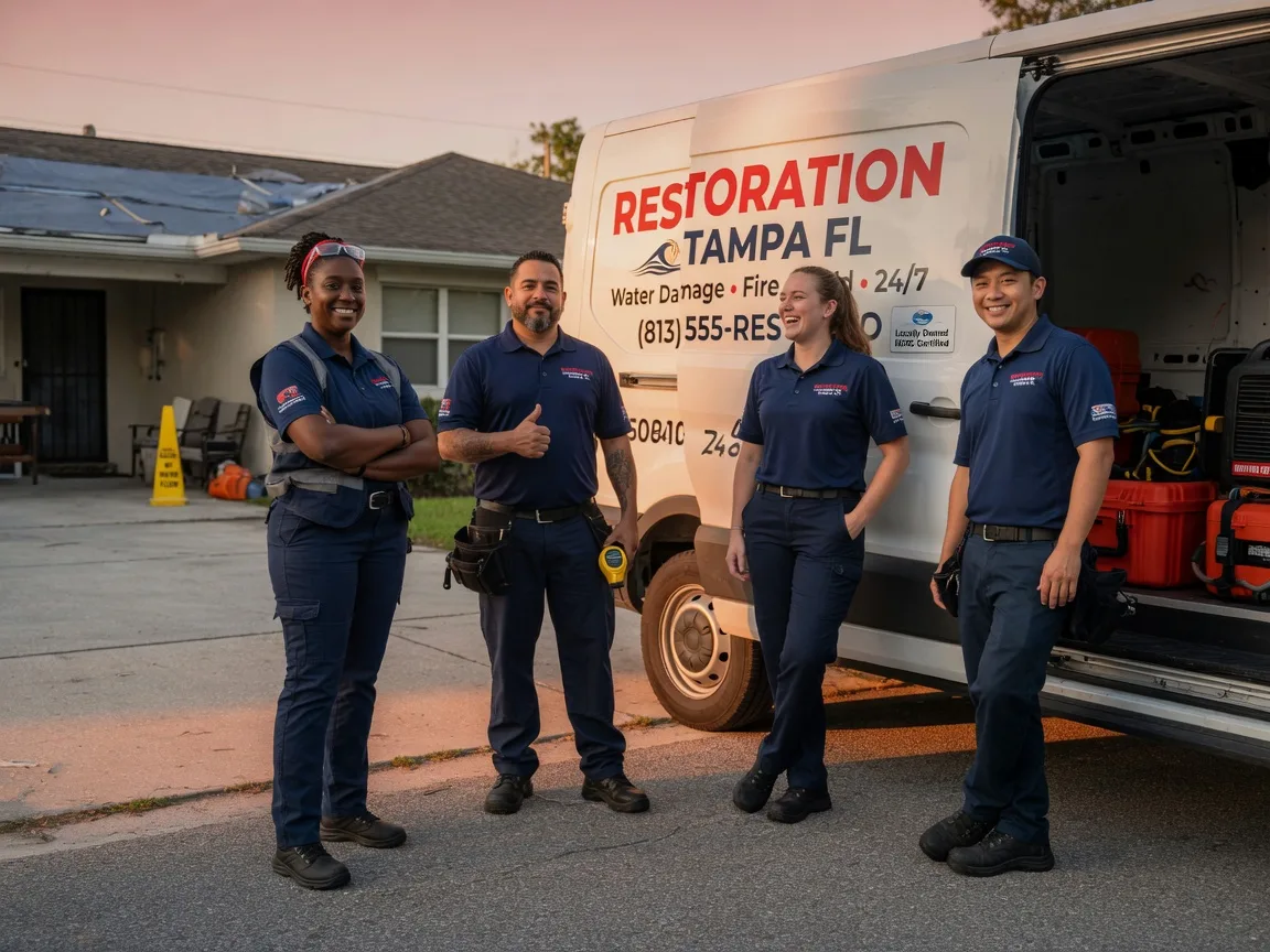 Water Damage Restoration company in Trinity, TX
